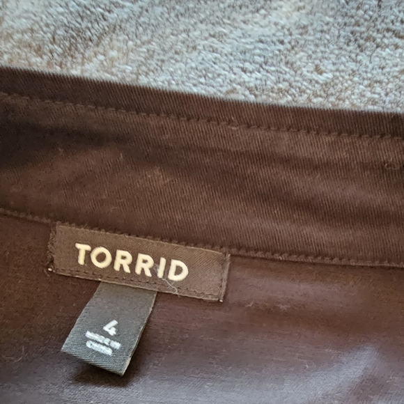 Torrid Military Jacket 4X Pre-owned EUC OBO - Picture 4 of 5